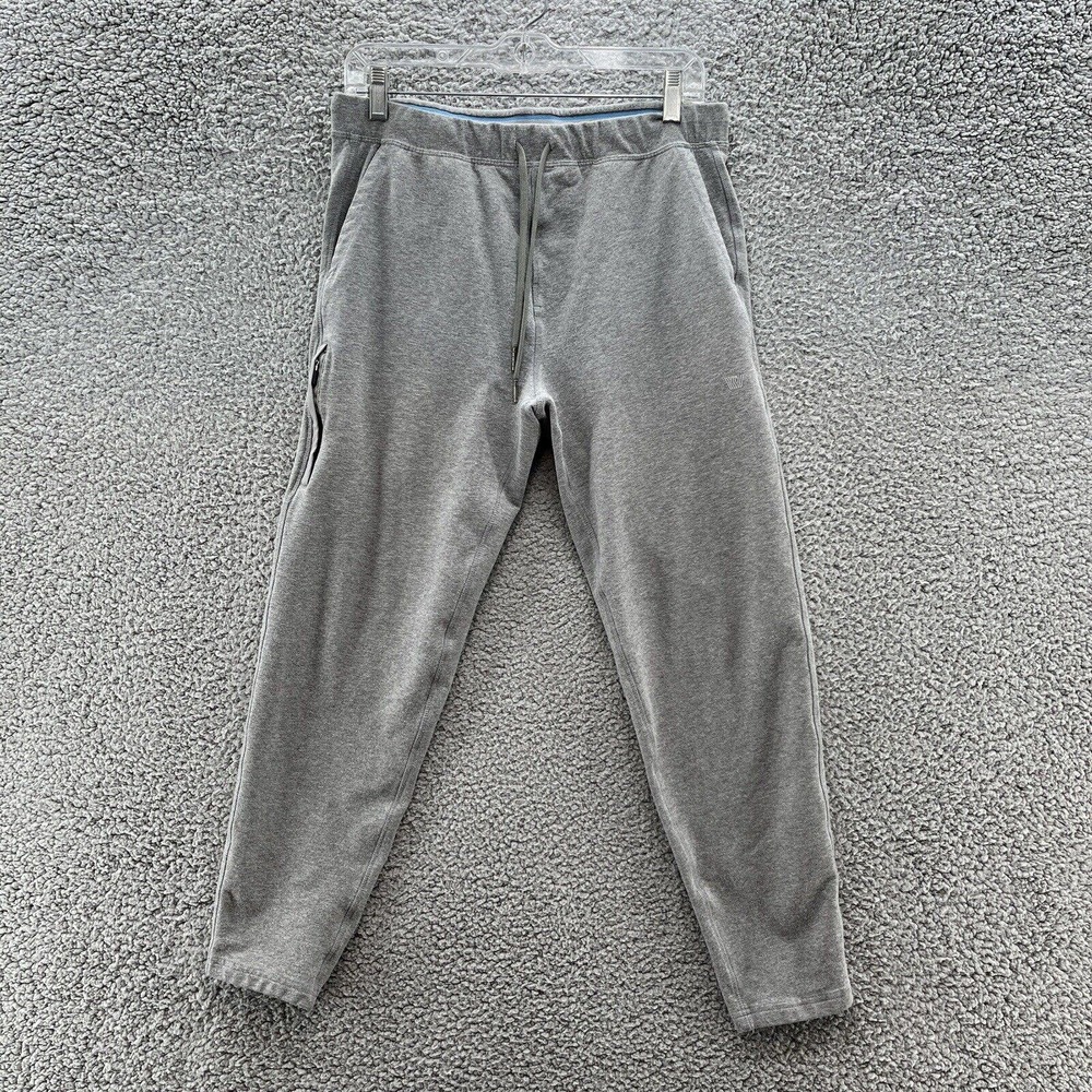 Mack Weldon Jogger Pants Gray Knit Pull On Sweatpants Lounge